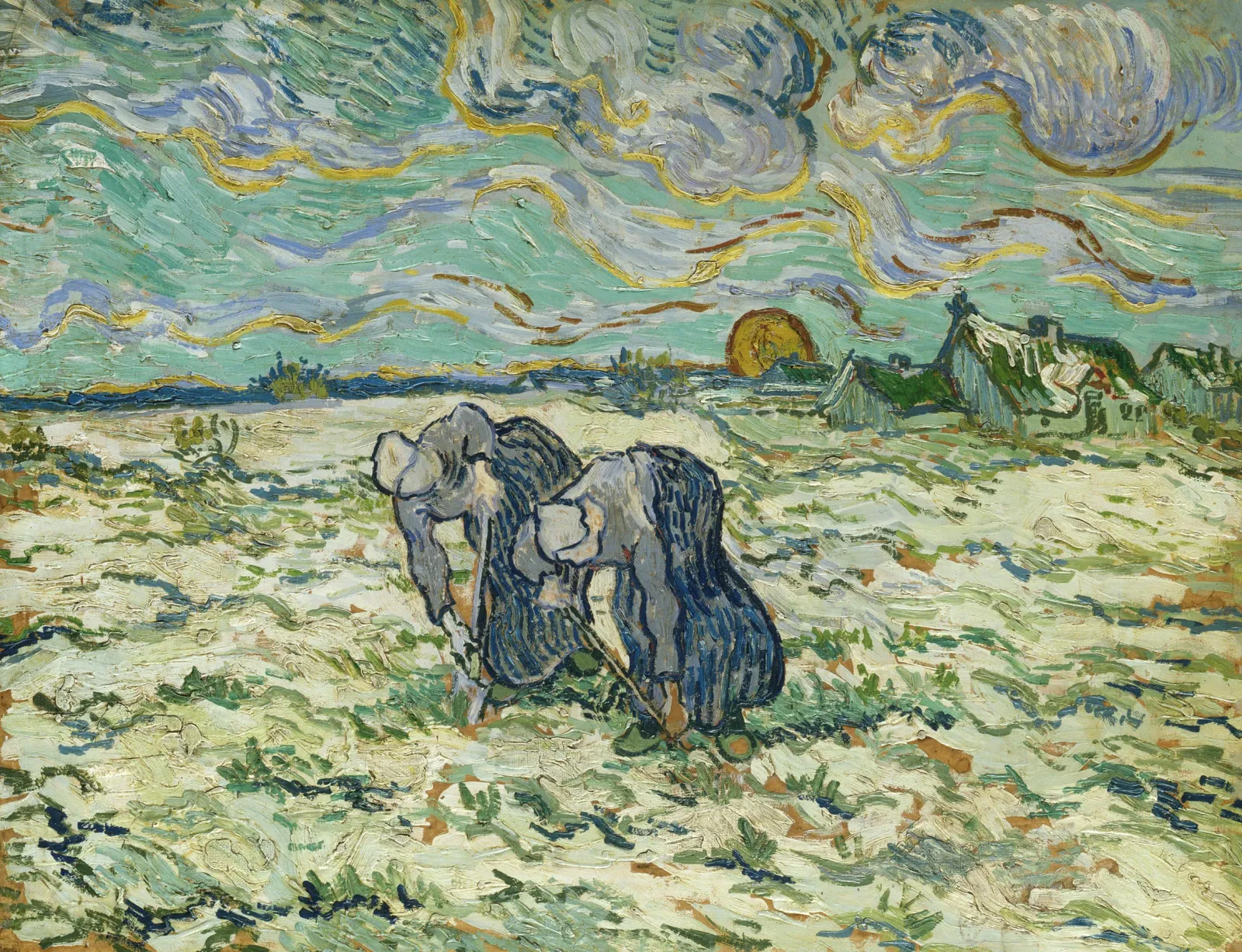 Deux Paysannes, Vincent van Gogh