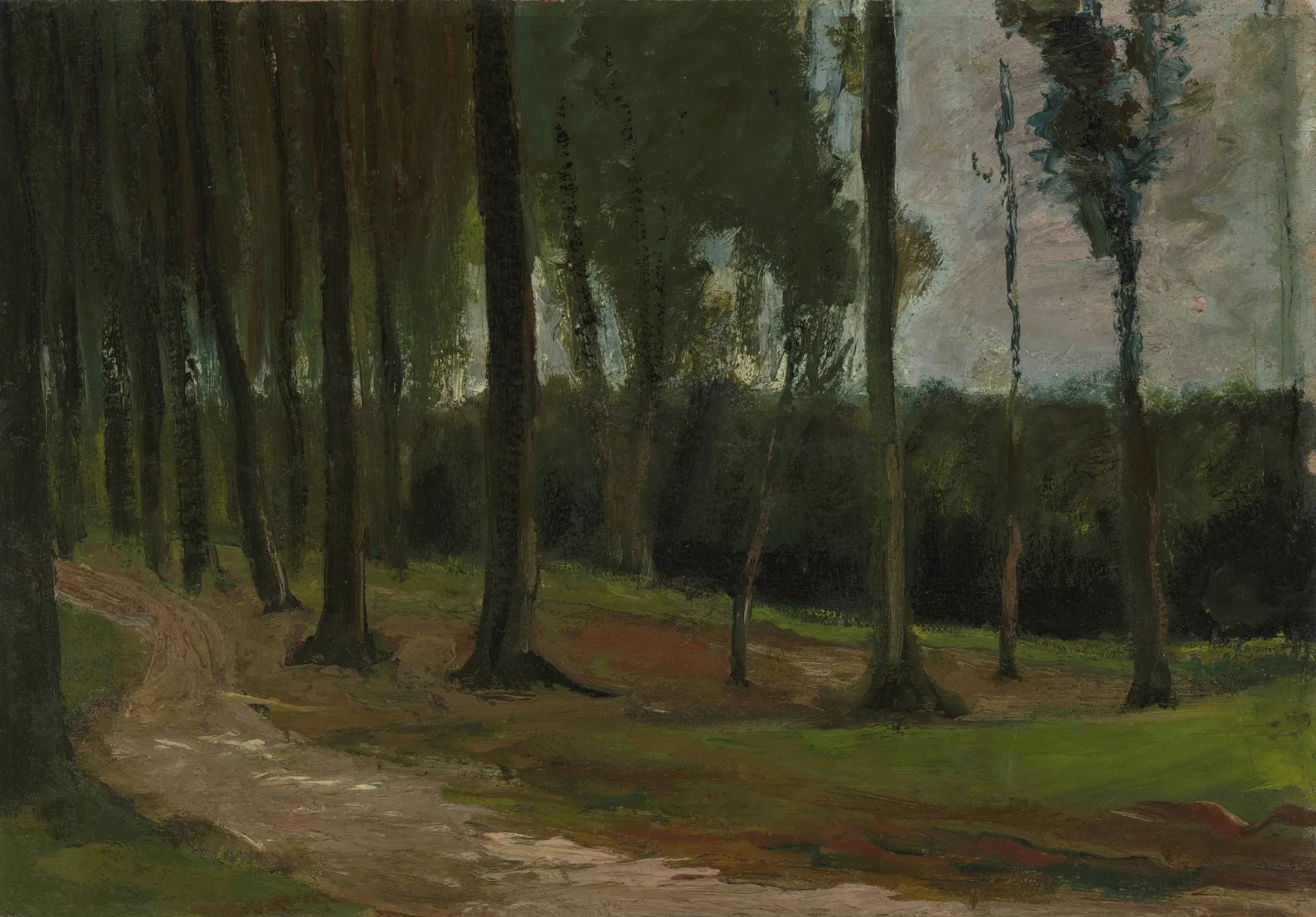 Edge of a Wood, Vincent van Gogh