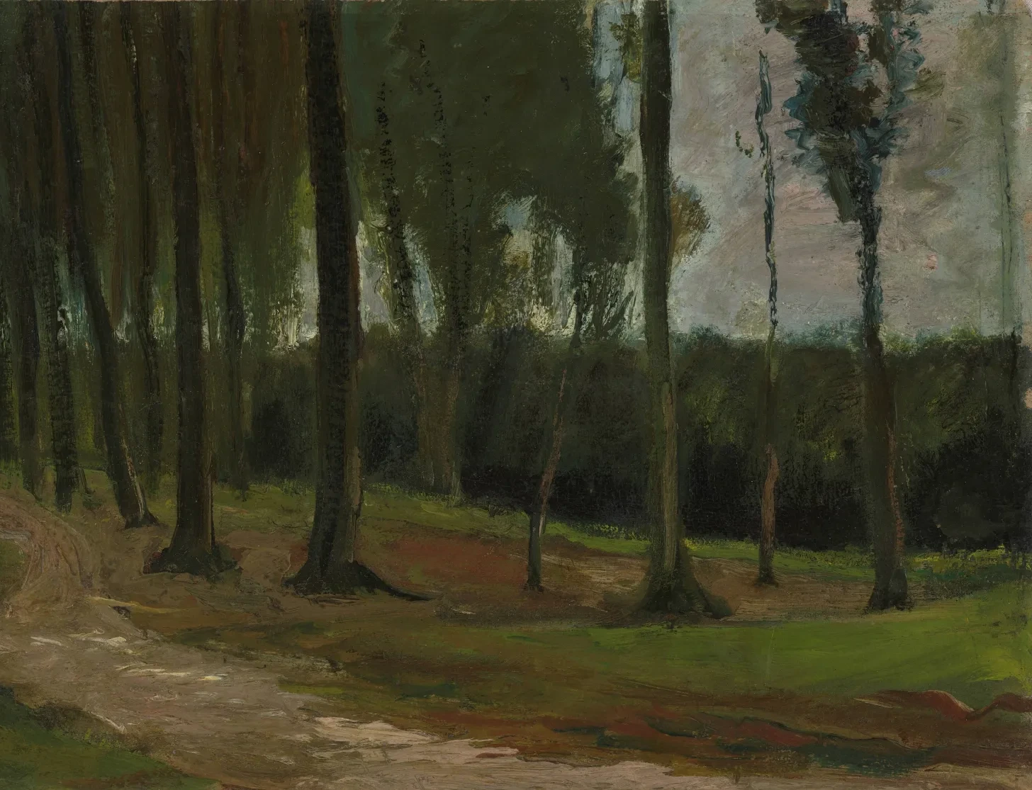 Edge of a Wood, Vincent van Gogh