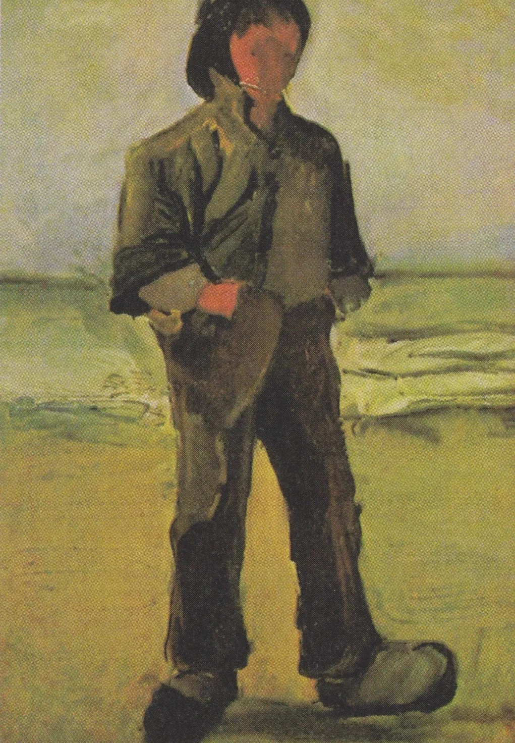 Fisherman on the Beach, Vincent van Gogh