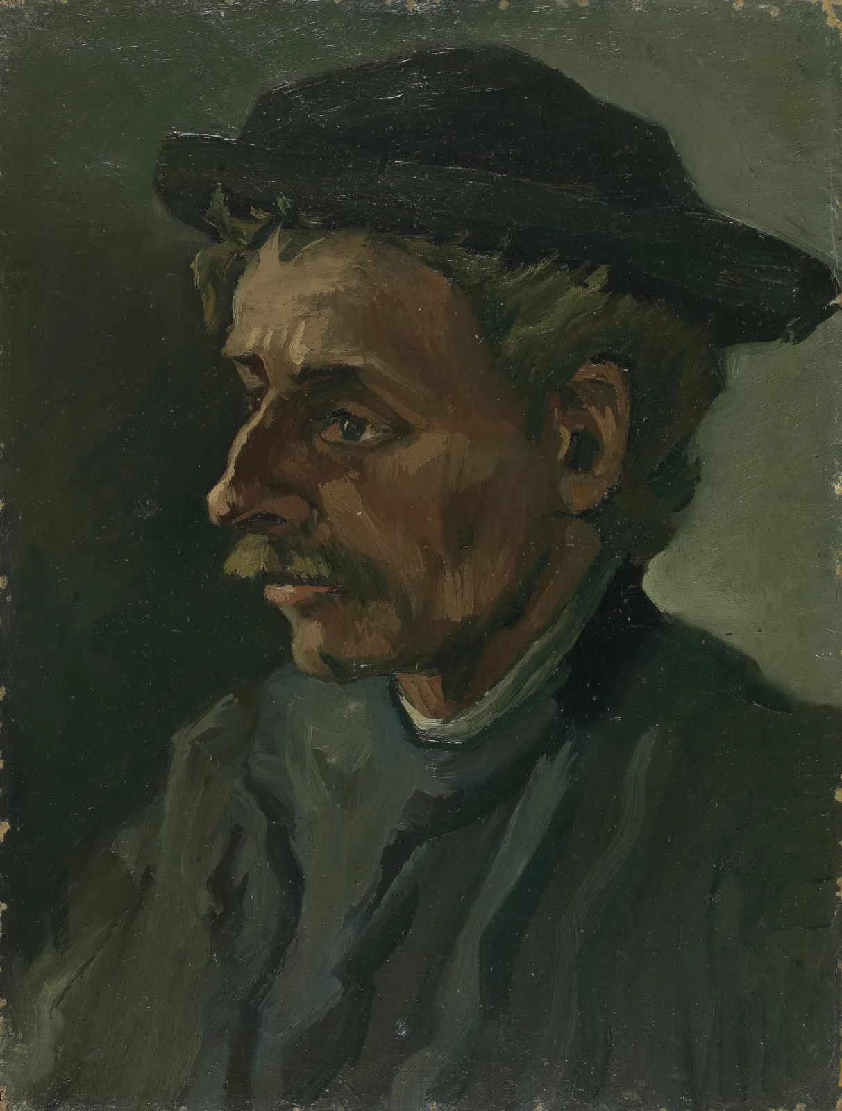 Head of a Man, Vincent van Gogh