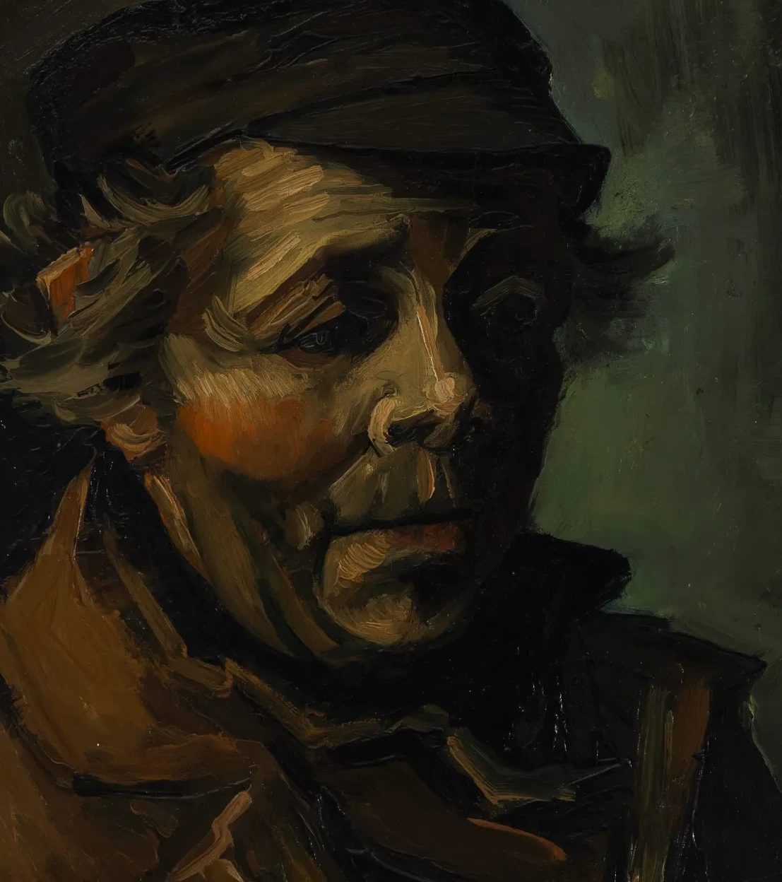 Head of a peasant, Vincent van Gogh
