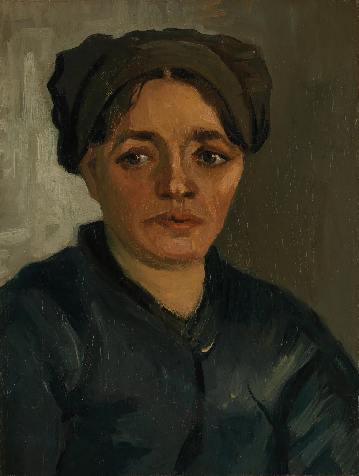 Head of a Peasant Woman, Vincent van Gogh