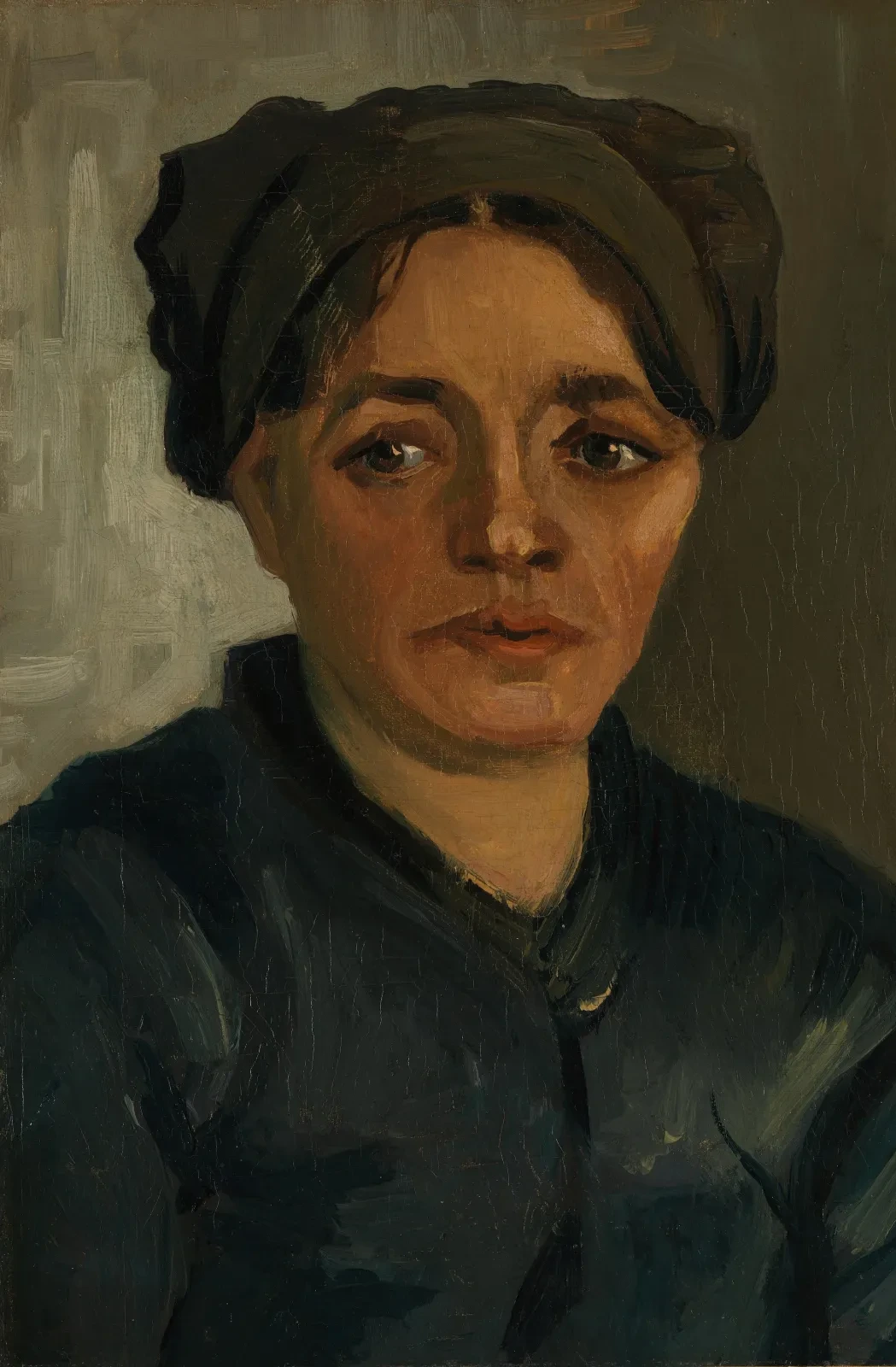 Head of a Peasant Woman, Vincent van Gogh