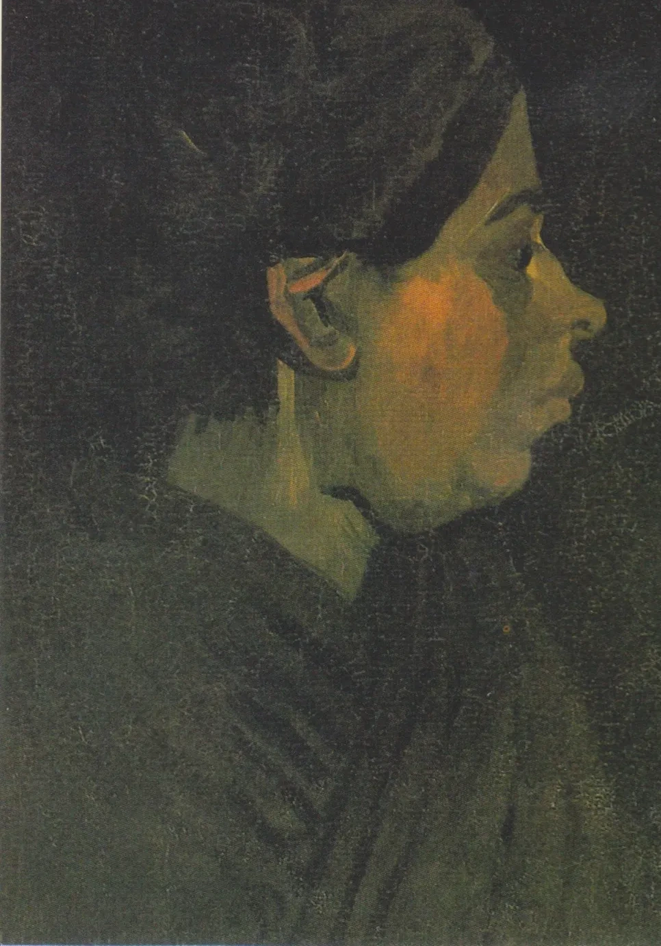 Head of a Peasant Woman, Vincent van Gogh