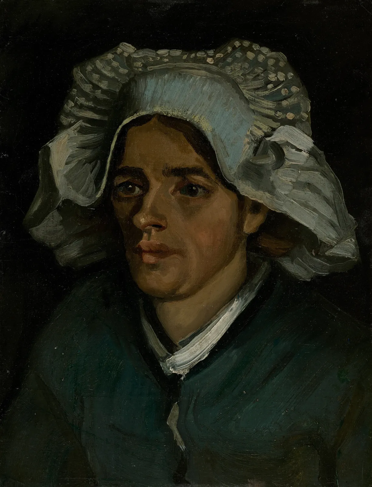 Head of a Peasant Woman, Vincent van Gogh