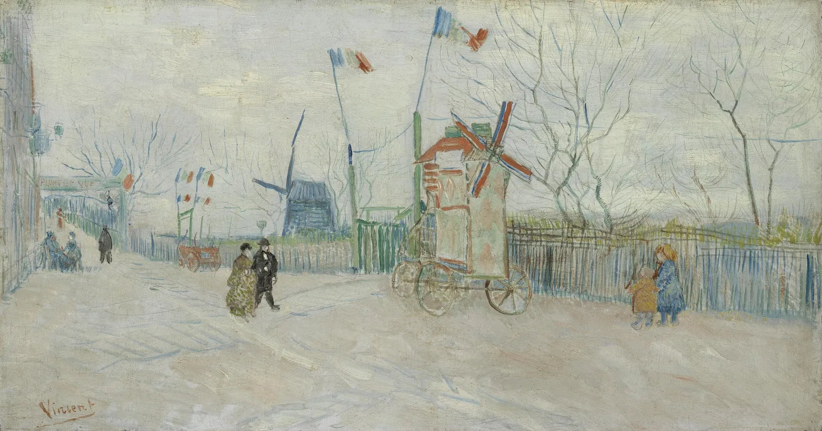 Impasse des Deux Frères, Vincent van Gogh