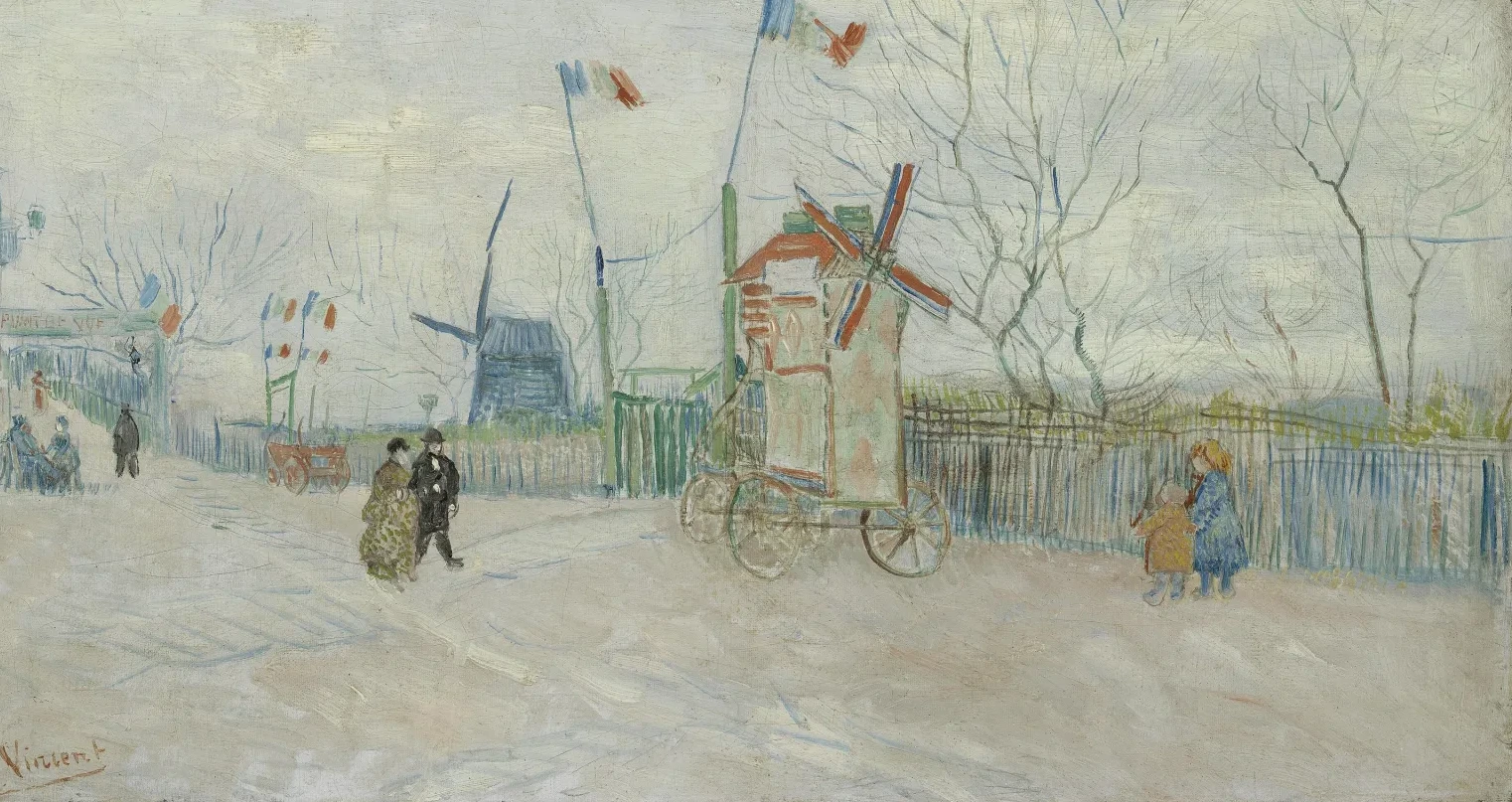 Impasse des Deux Frères, Vincent van Gogh