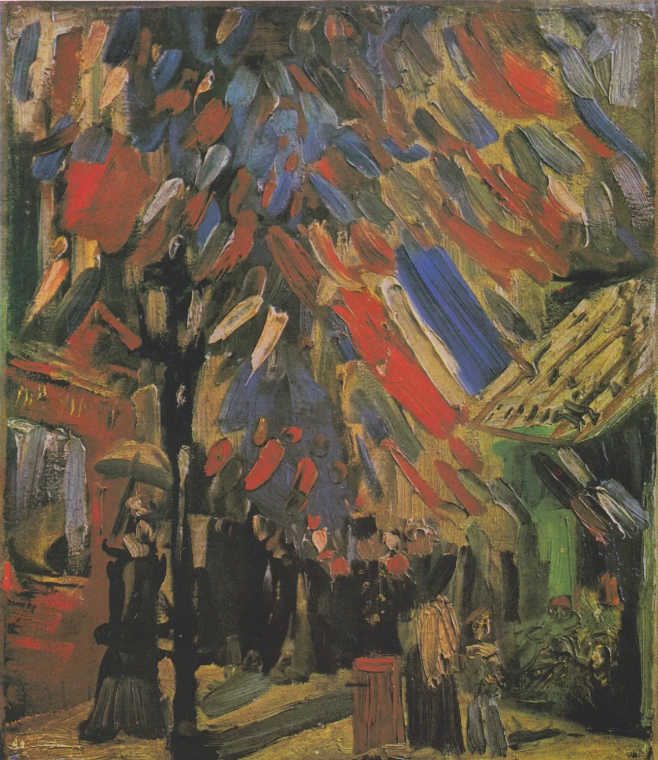 La Fête du 14 juillet à Paris, Vincent van Gogh