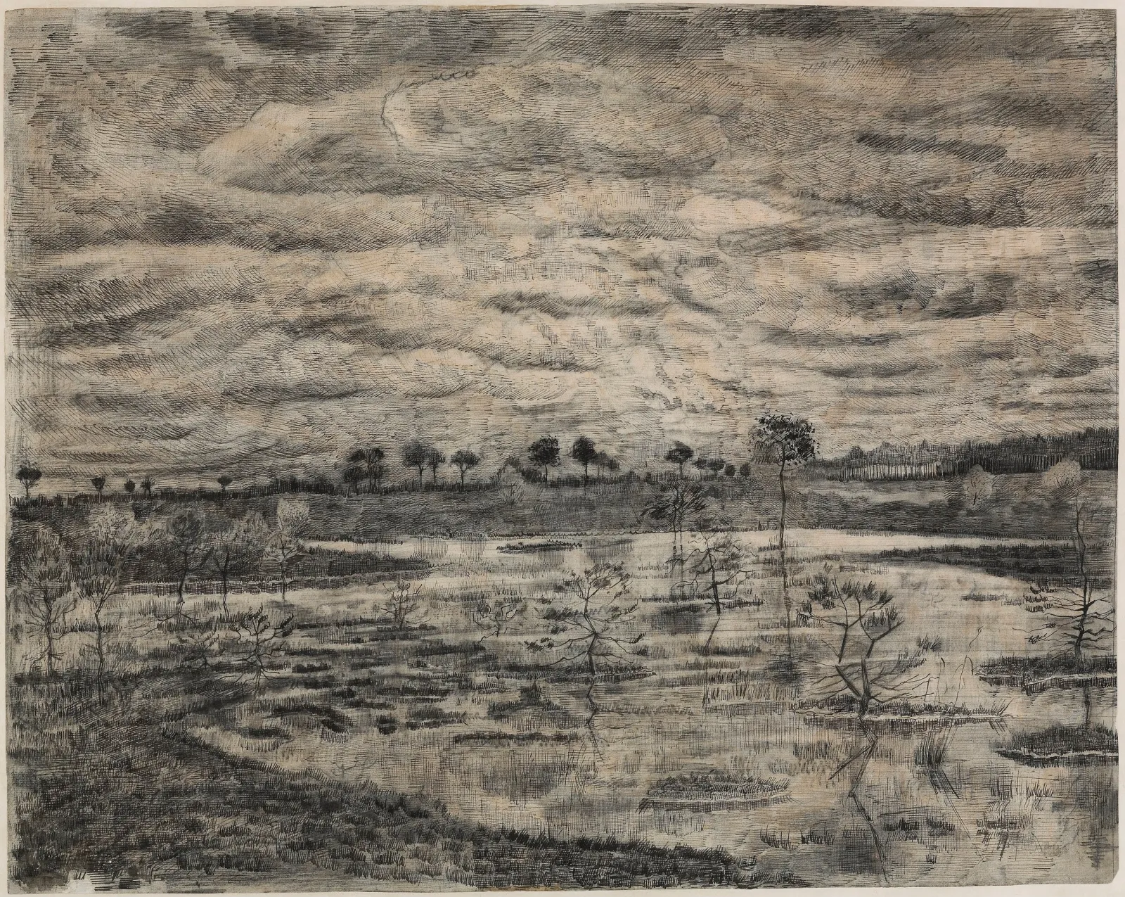 La mare, Vincent van Gogh