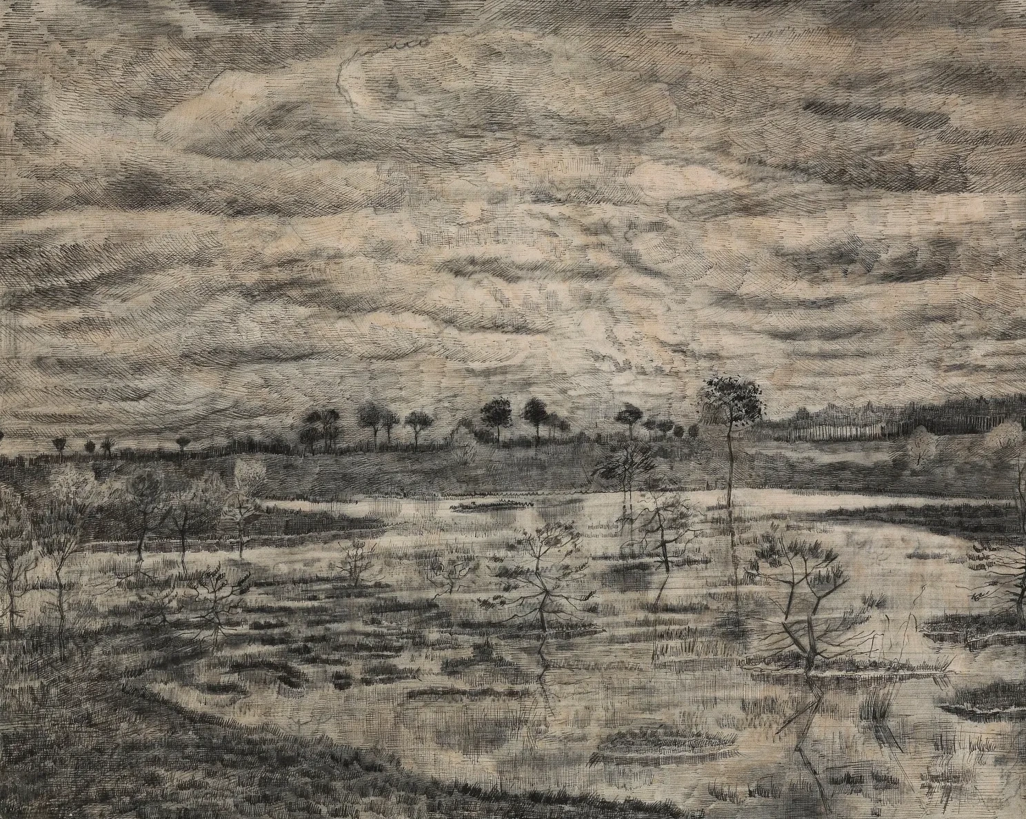 La mare, Vincent van Gogh