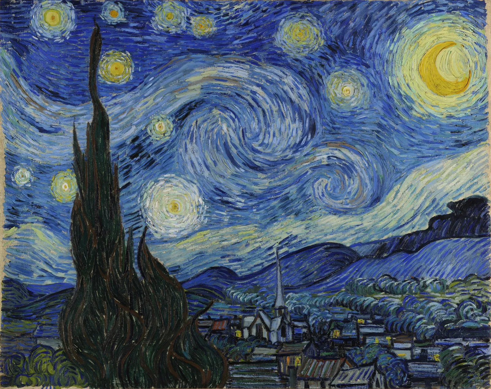 La Nuit étoilée, Vincent van Gogh