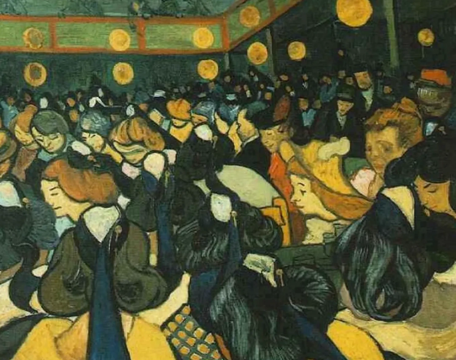 La Salle de danse à Arles, Vincent van Gogh