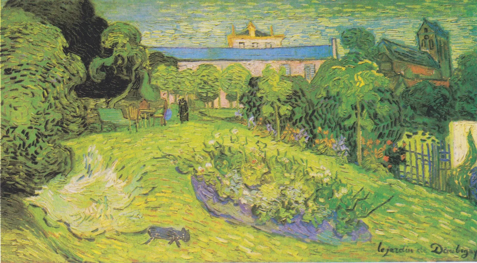 Le jardin de Daubigny, Vincent van Gogh