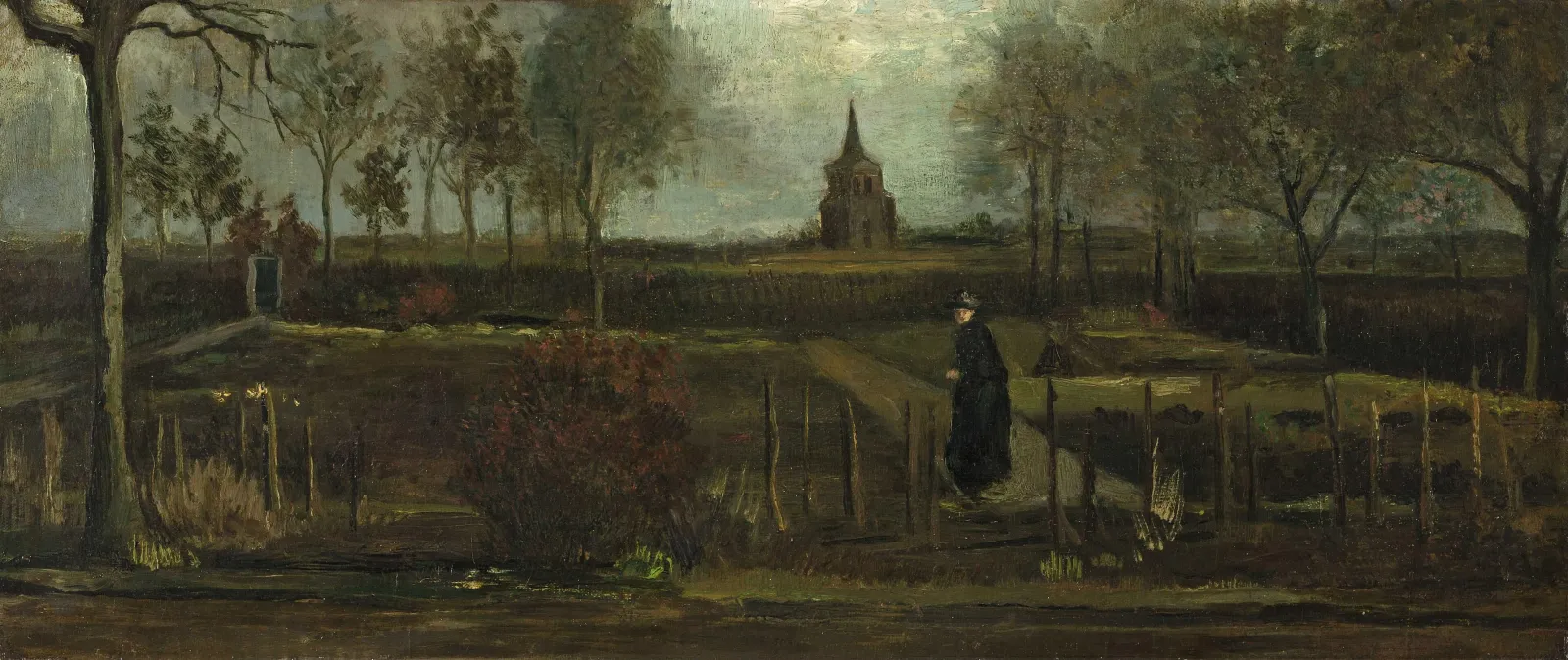 Le Jardin du presbytère de Nuenen au printemps, Vincent van Gogh