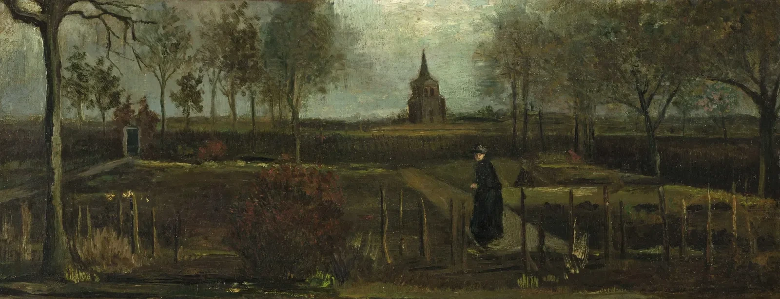 Le Jardin du presbytère de Nuenen au printemps, Vincent van Gogh