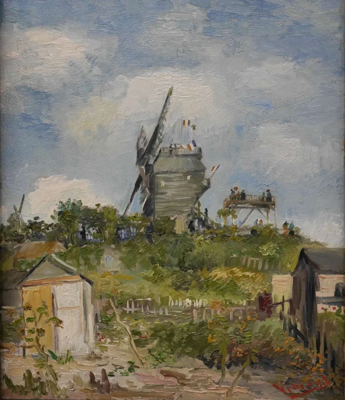 Le Moulin de la Galette, Vincent van Gogh