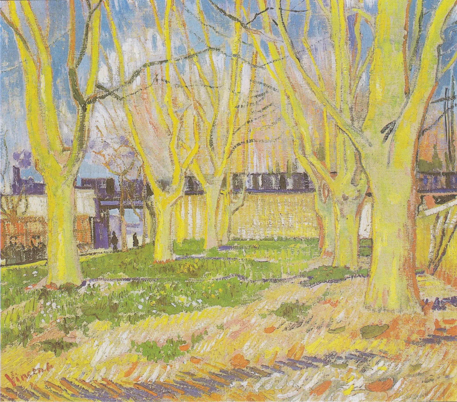 Le Train Bleu, Vincent van Gogh
