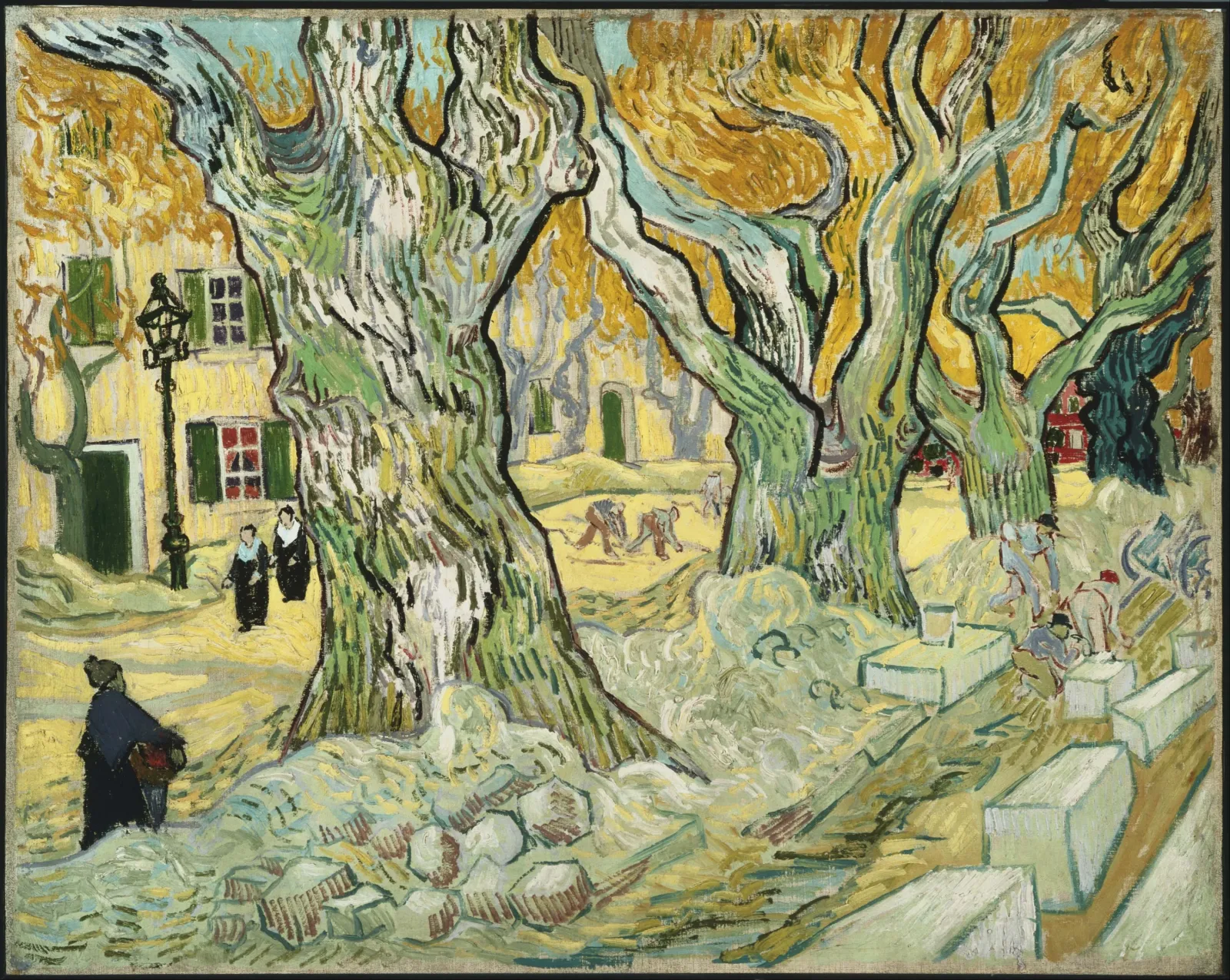 Les cantonniers, Vincent van Gogh