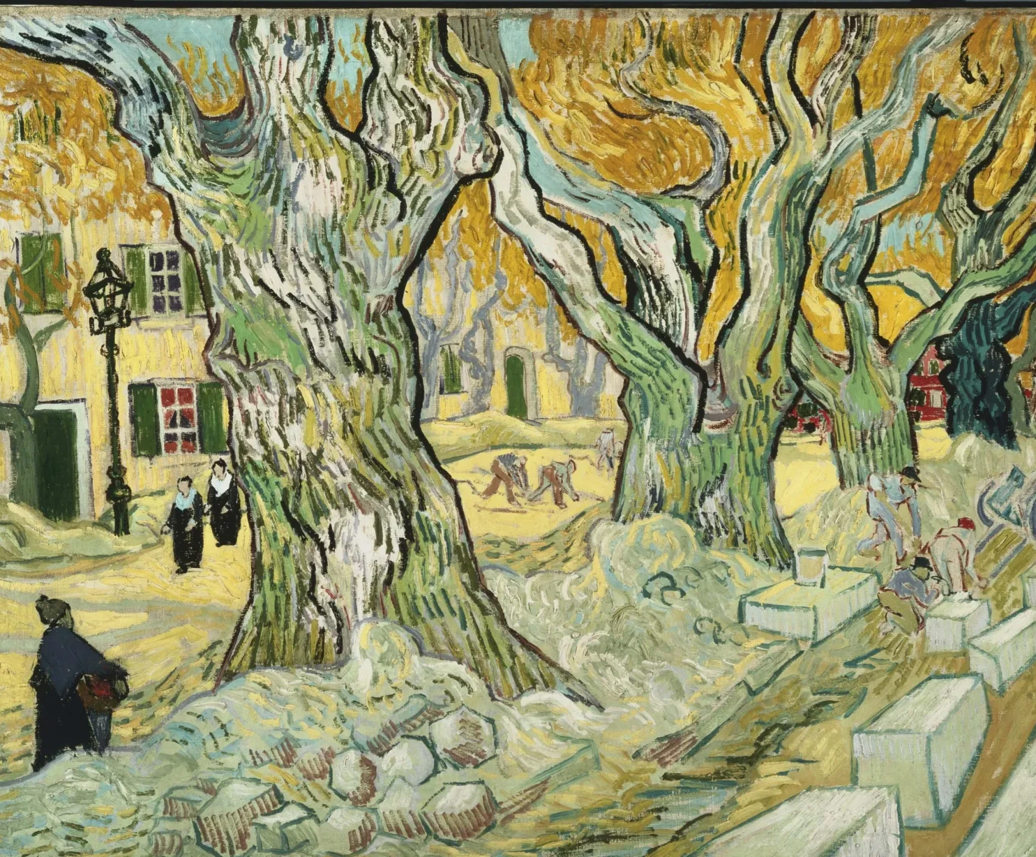 Les cantonniers, Vincent van Gogh