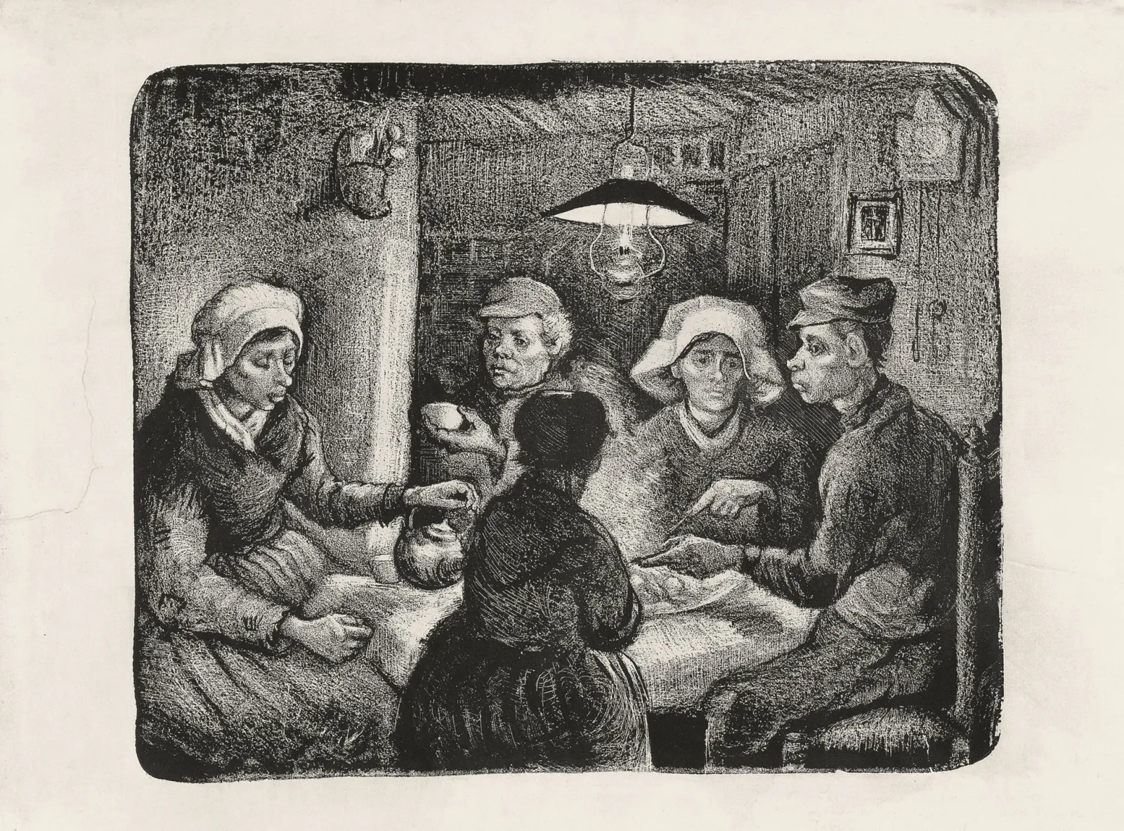 Les Mangeurs de pommes de terre, Vincent van Gogh