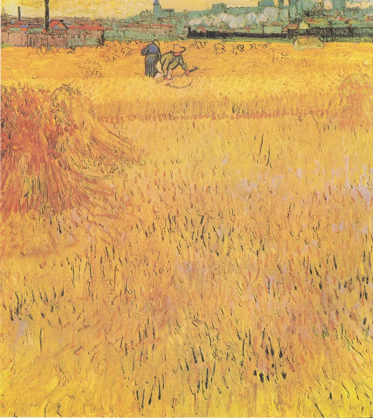 Les Moissonneurs, Vincent van Gogh