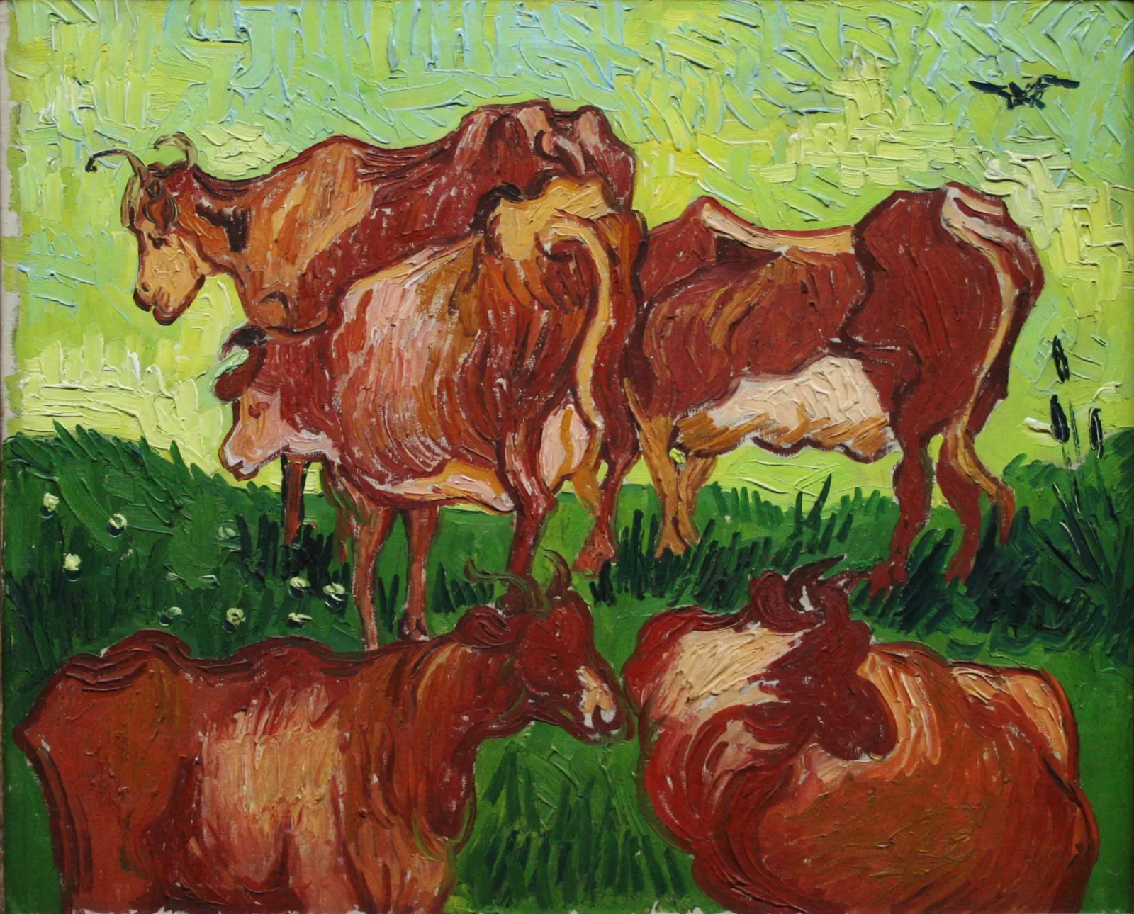 Les Vaches, Vincent van Gogh
