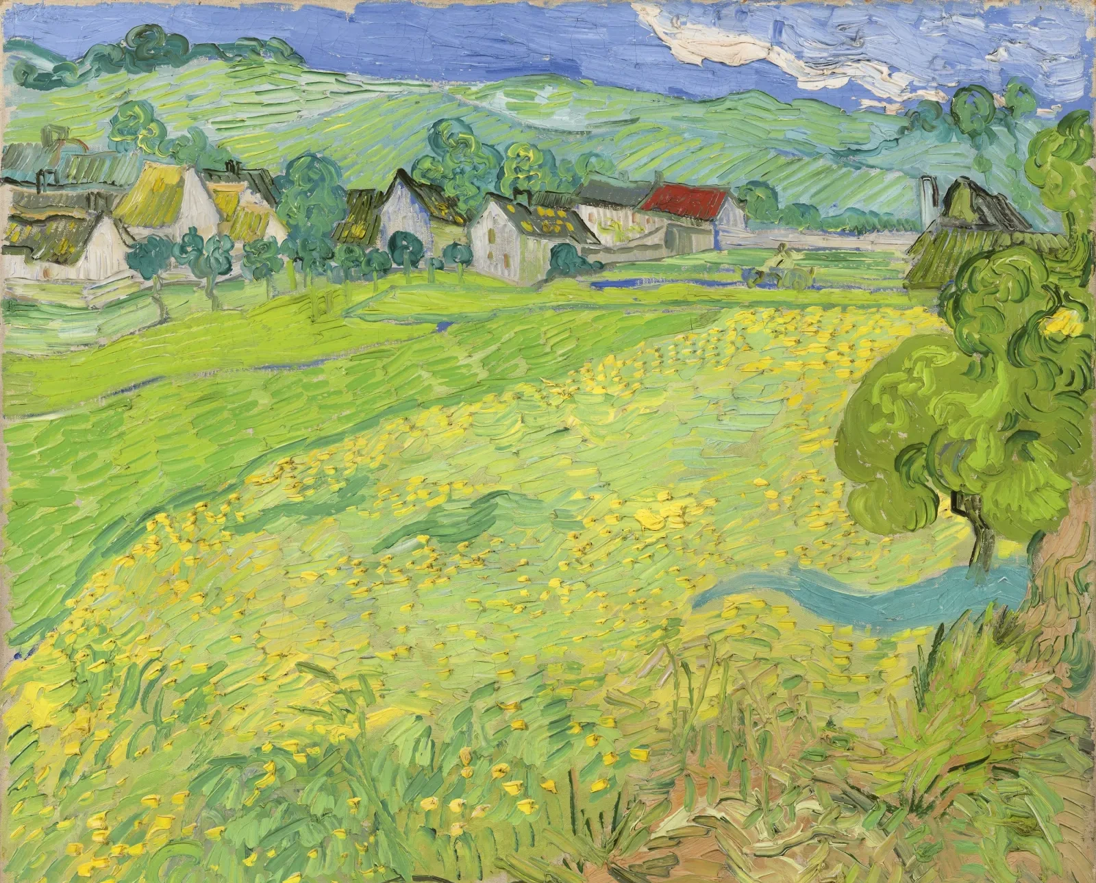 Les Vessenots à Auvers, Vincent van Gogh