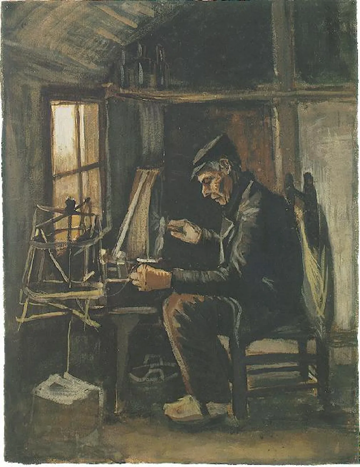 Man Winding Yarn, Vincent van Gogh