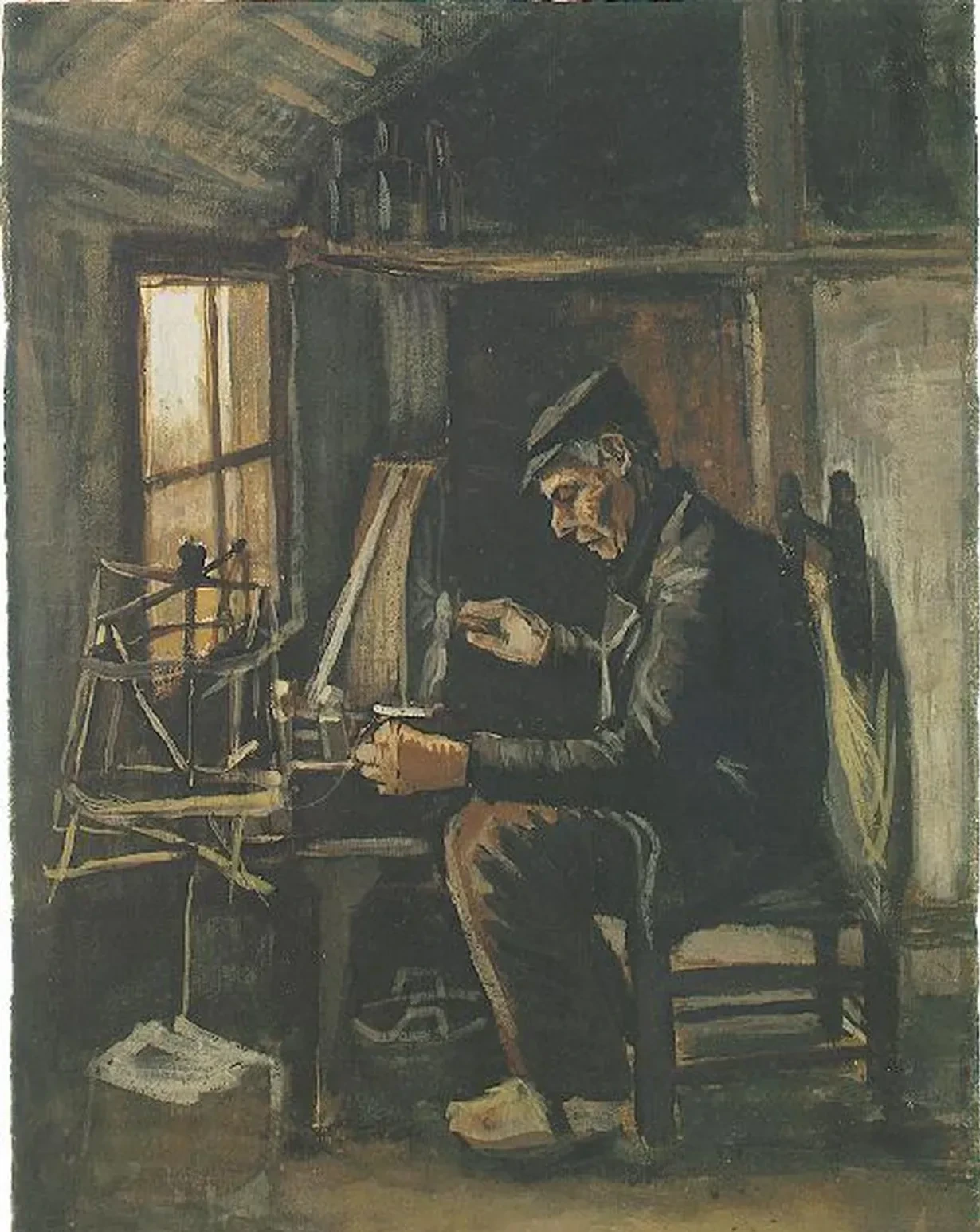 Man Winding Yarn, Vincent van Gogh