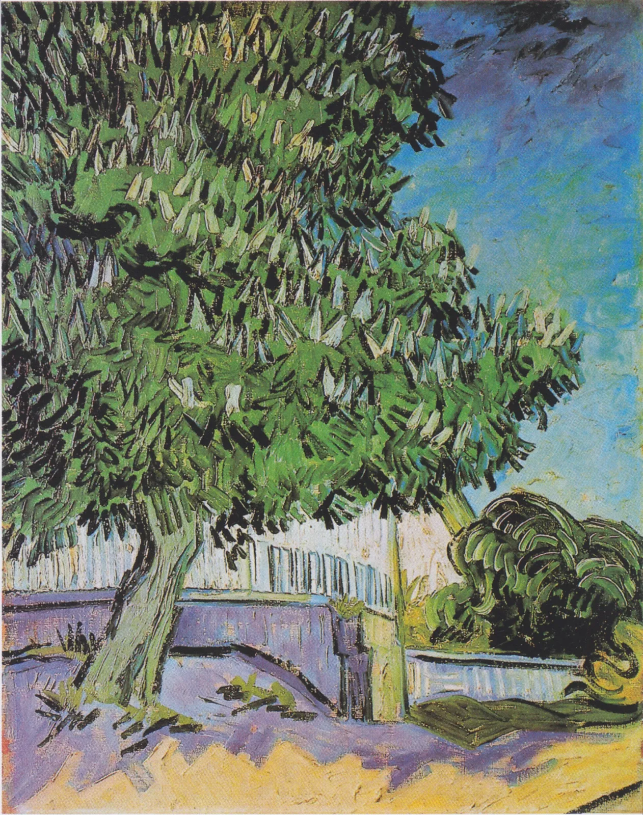 Marronniers en fleurs, Vincent van Gogh