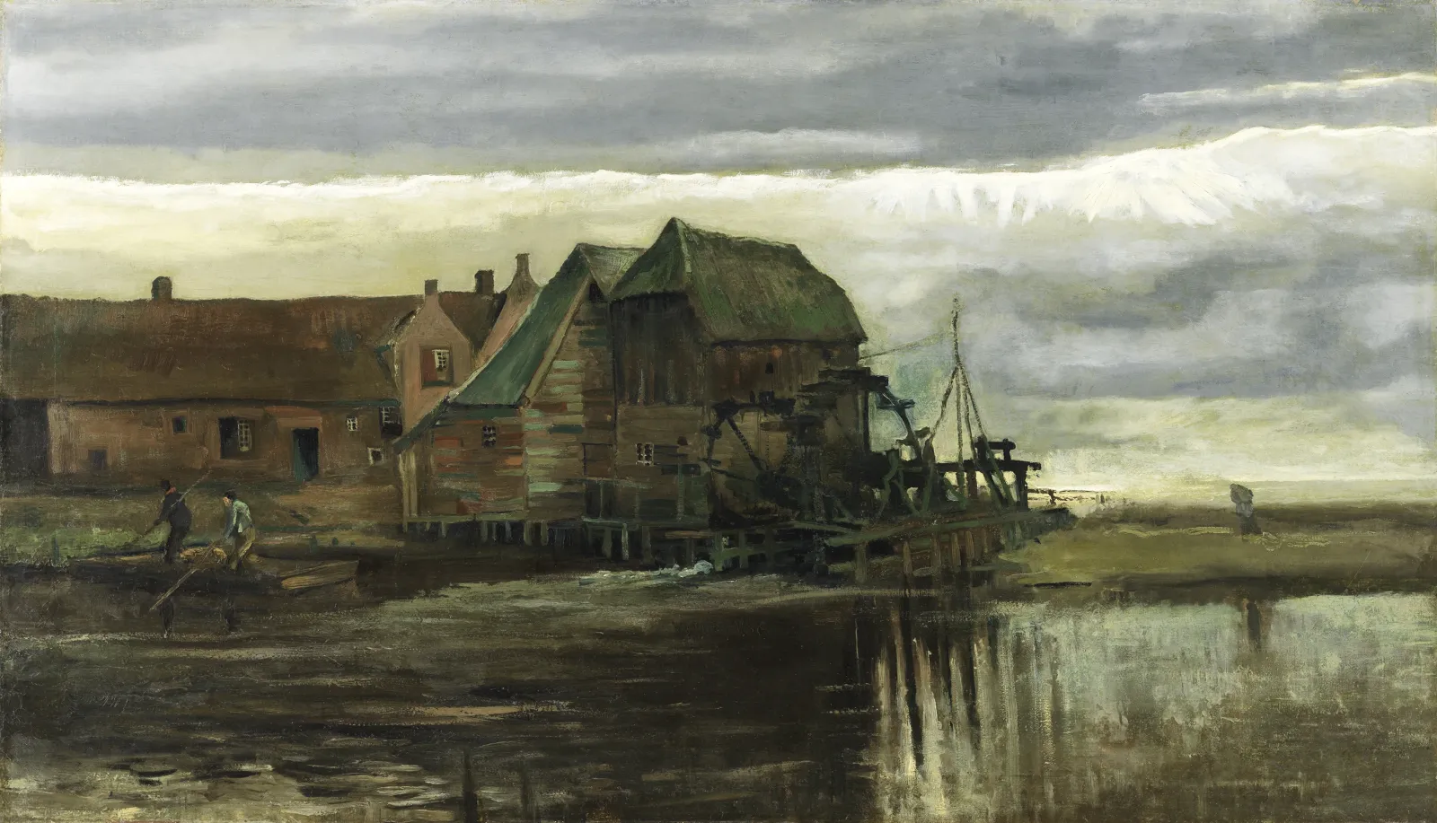 Moulin à eau à Gennep, Vincent van Gogh