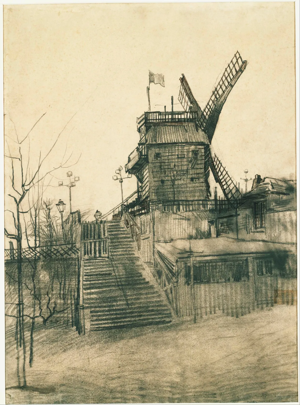 Moulin de la Galette, Vincent van Gogh