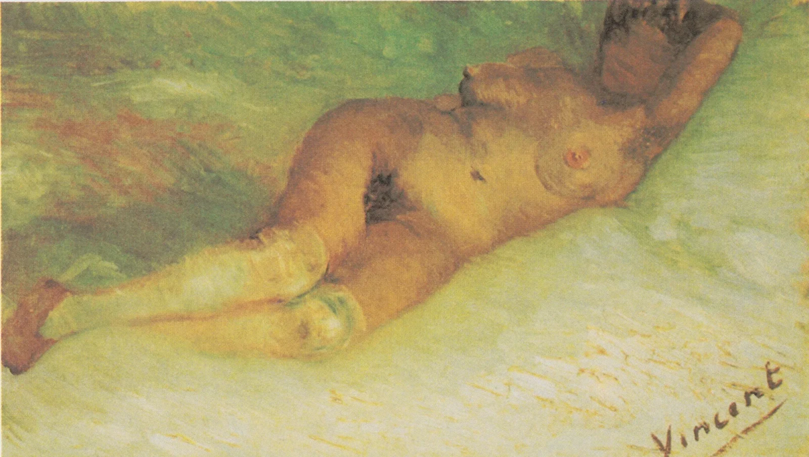Nude Woman Reclining, Vincent van Gogh