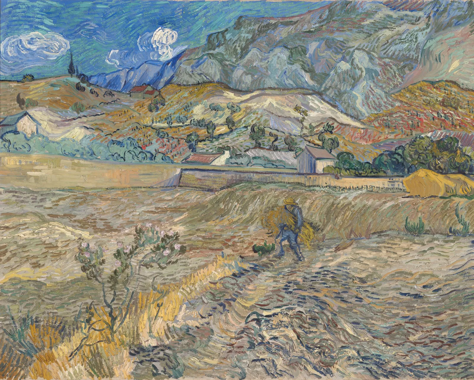 Paysage à Saint-Rémy, Vincent van Gogh