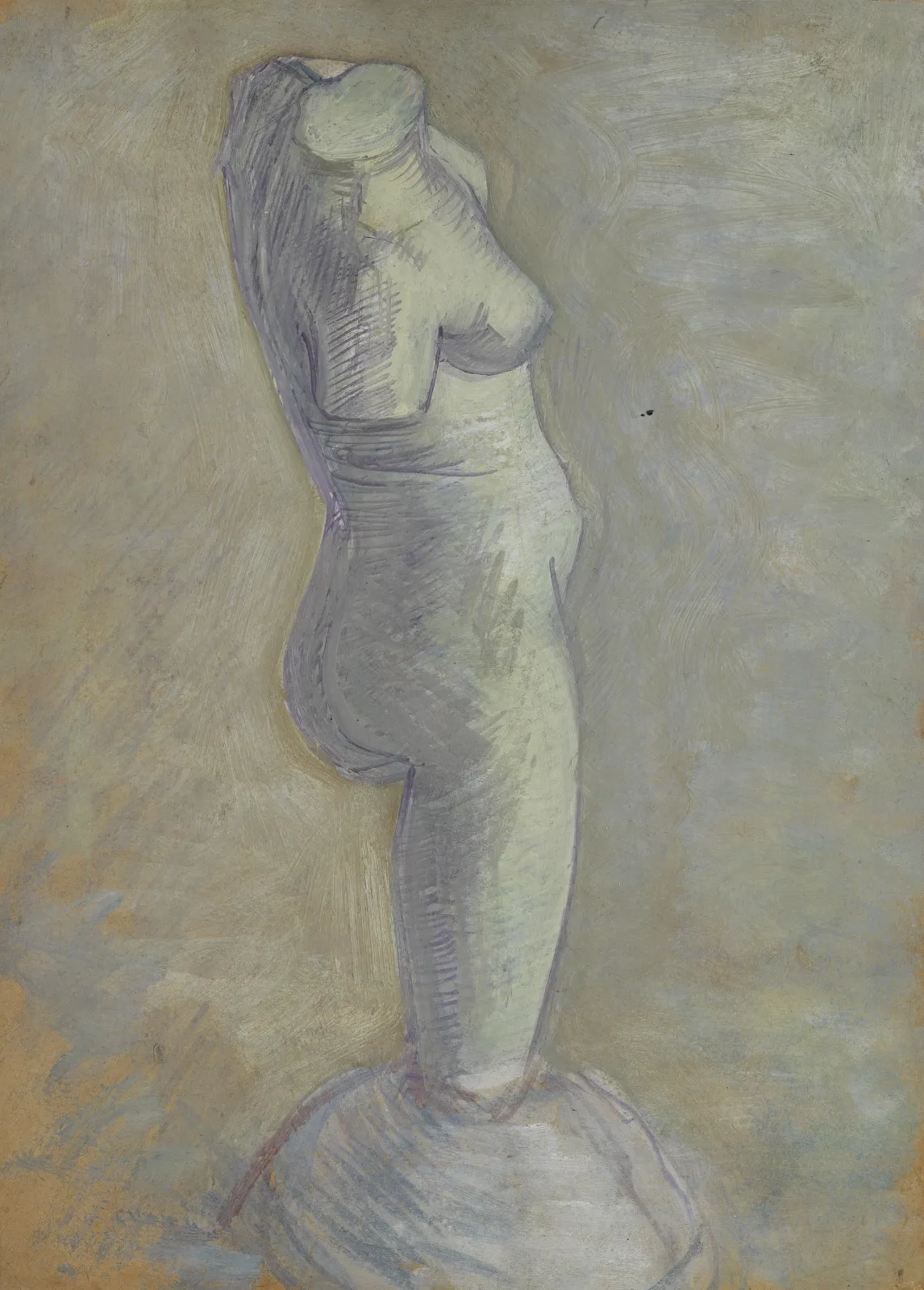Plaster Cast of a Woman's Torso, Vincent van Gogh