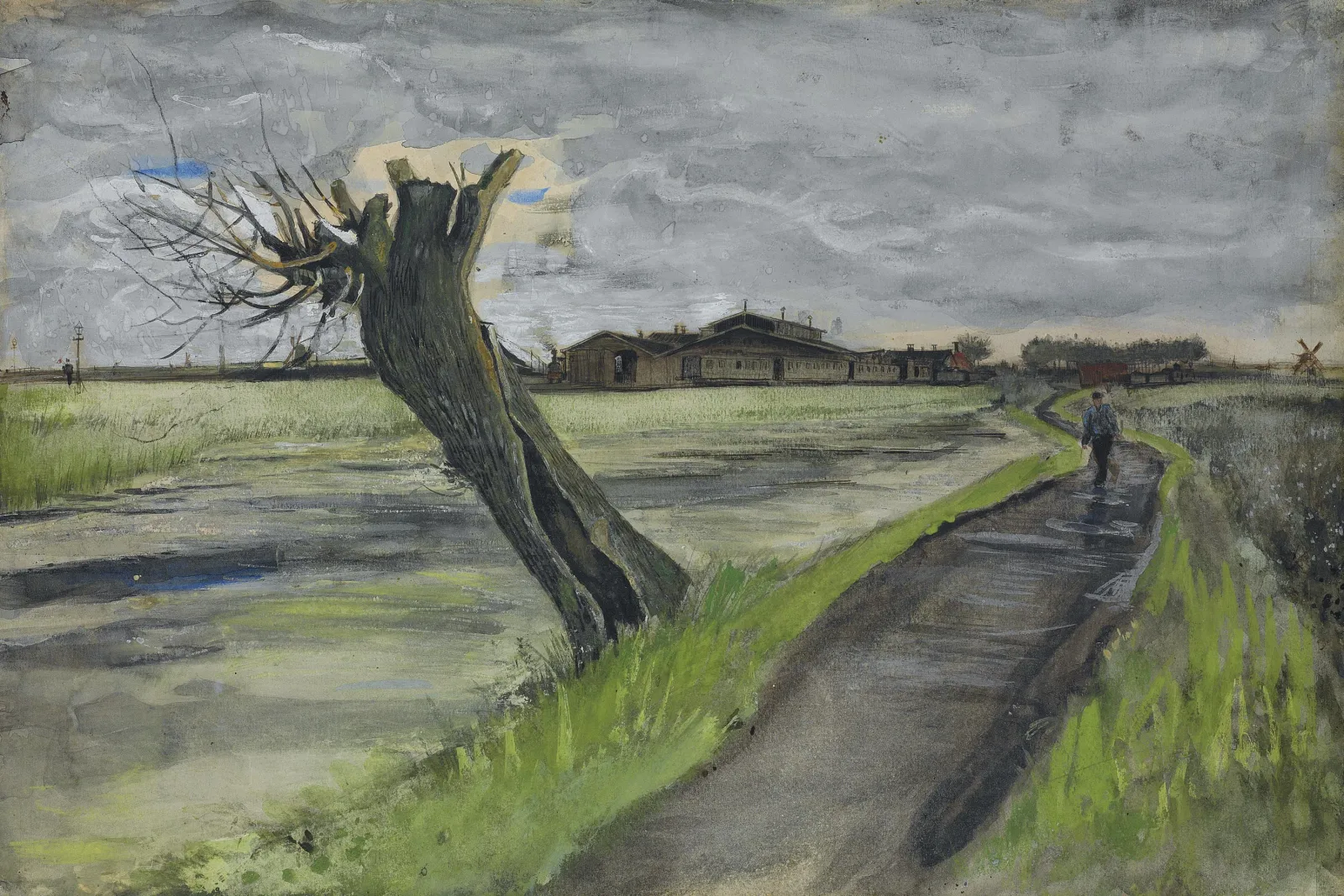 Pollard Willow, Vincent van Gogh