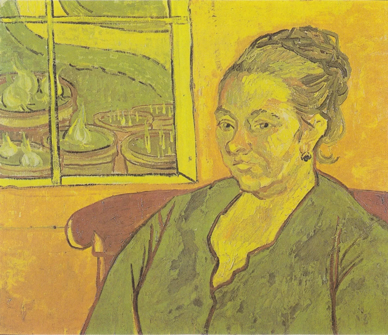 Portrait d'Augustine Roulin, Vincent van Gogh