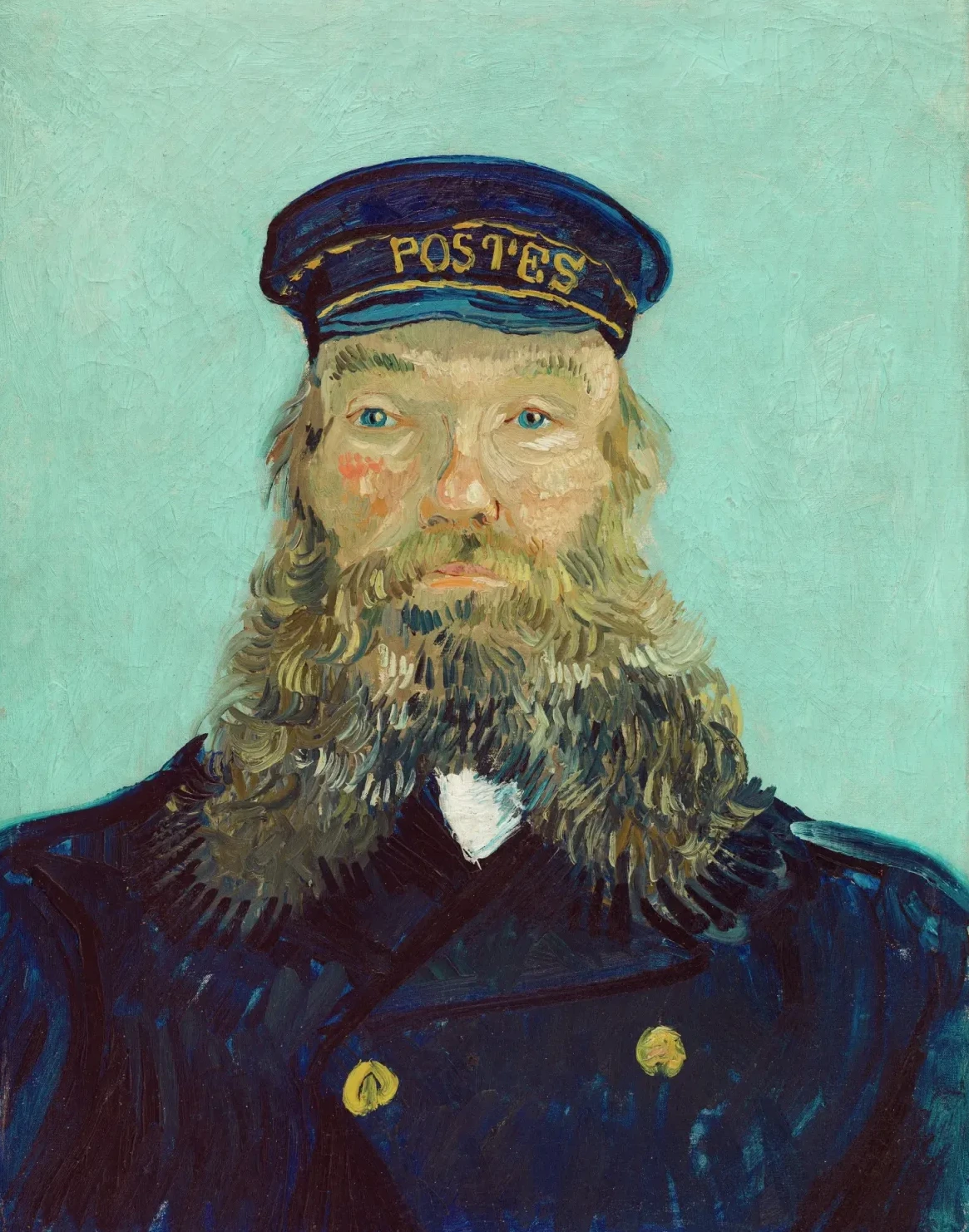 Portrait du postier Joseph Roulin, Vincent van Gogh