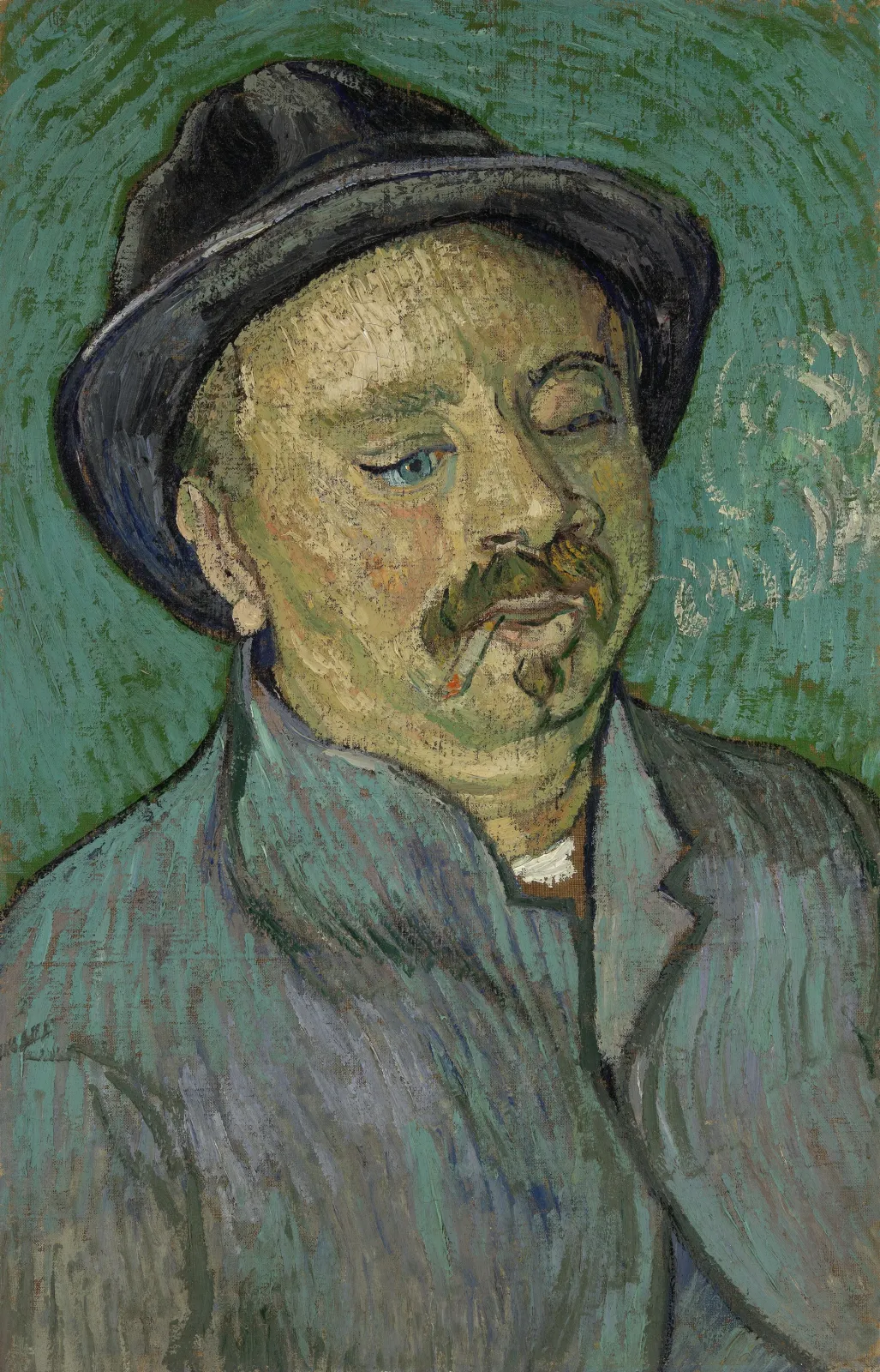Portrait of a One-Eyed Man, Vincent van Gogh