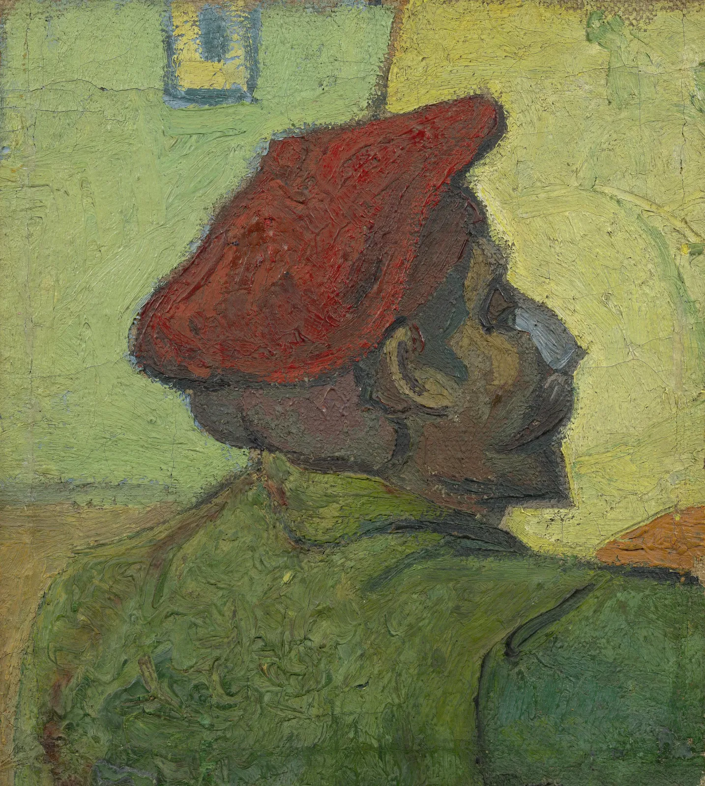 Portrait of Gauguin, Vincent van Gogh