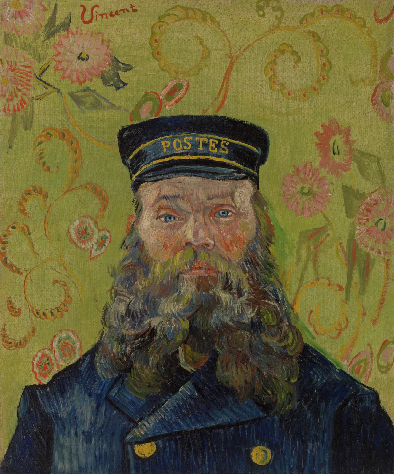 Portrait of Joseph Roulin, Vincent van Gogh