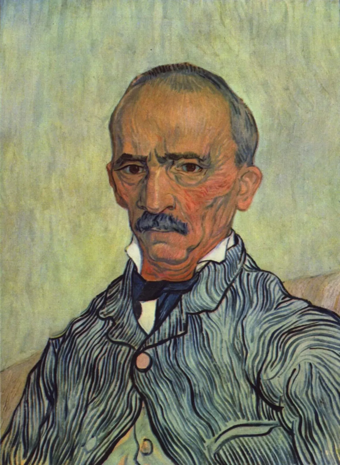 Portrait of the superintendent Trabuc in the Hospital Saint-Paul, Vincent van Gogh