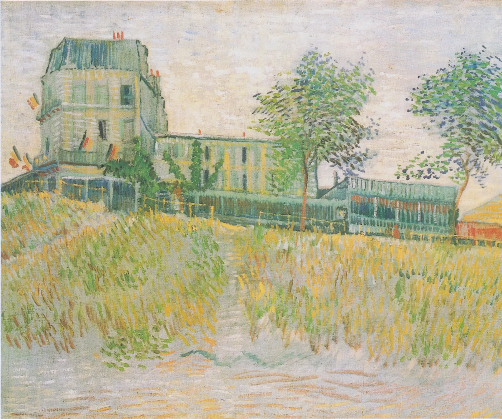 Restaurant de la Sirène at Asnières, The, Vincent van Gogh