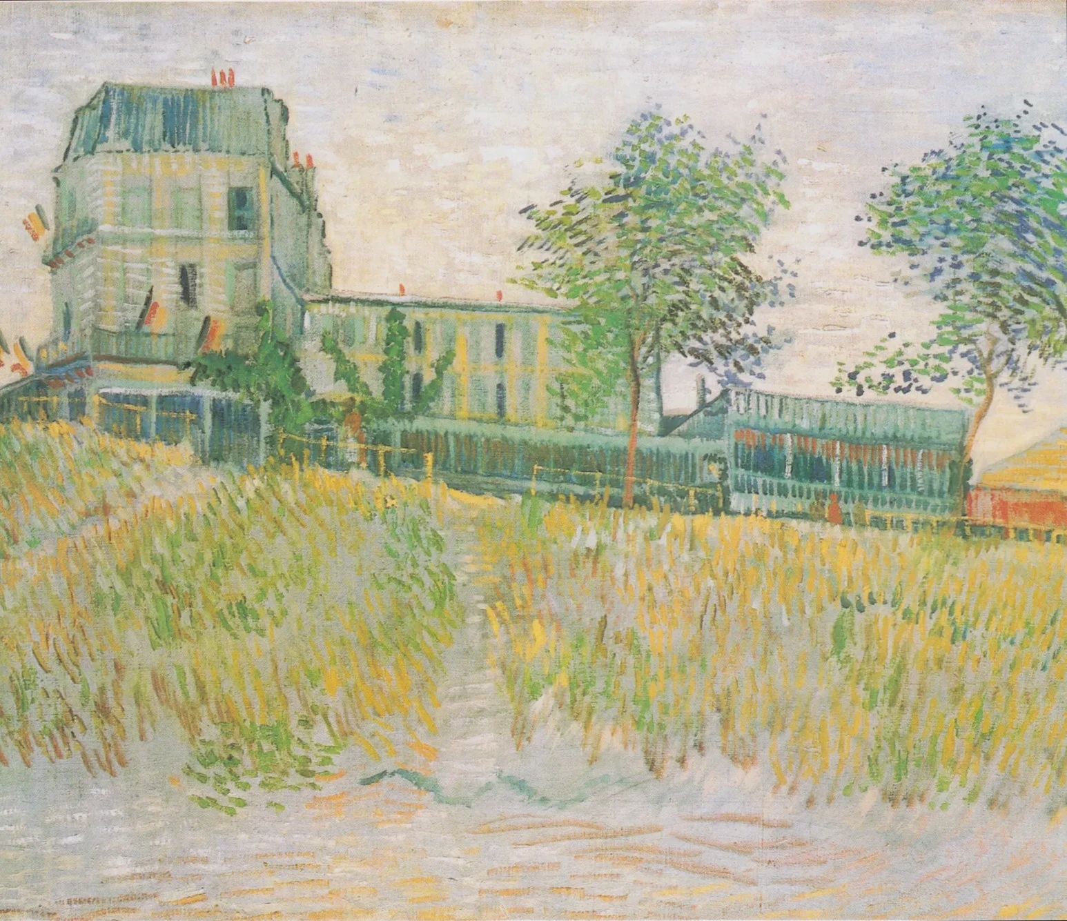 Restaurant de la Sirène at Asnières, The, Vincent van Gogh