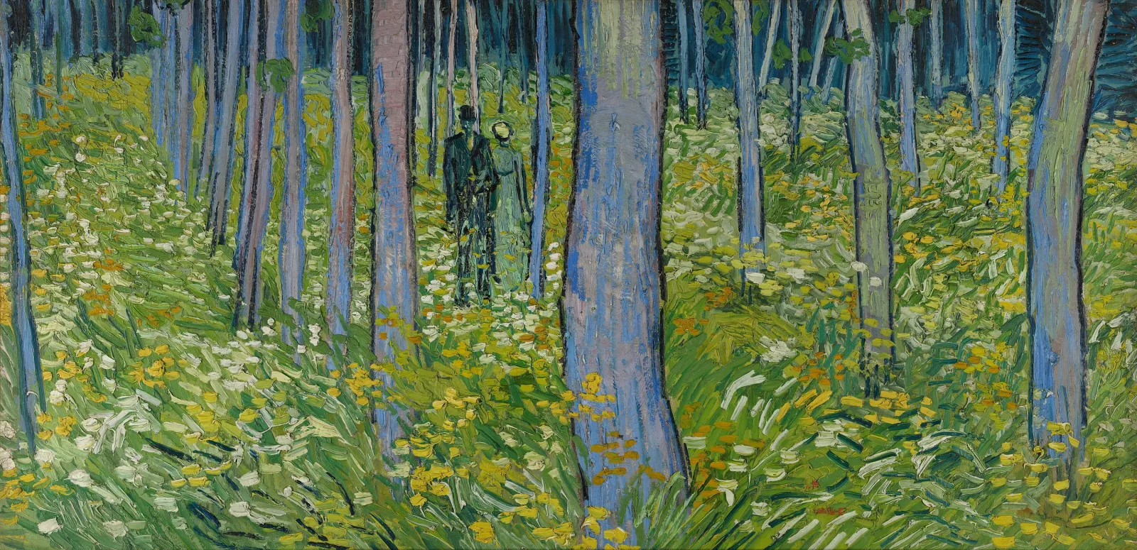 Sous-bois, Vincent van Gogh