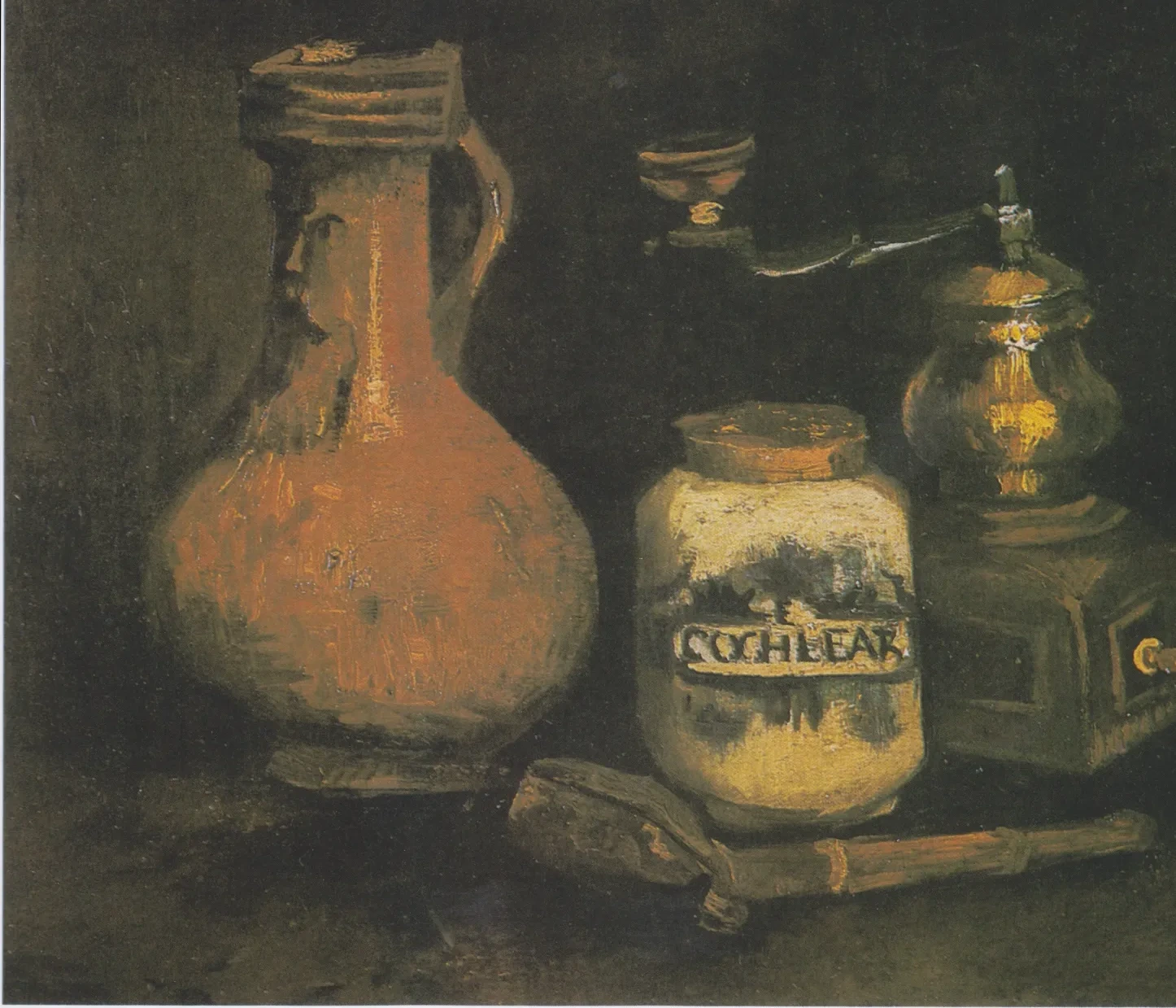 Still life with a Bearded-Man Jar, Vincent van Gogh