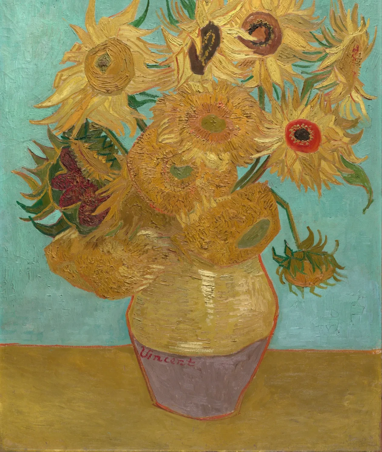 Sunflowers, Vincent van Gogh