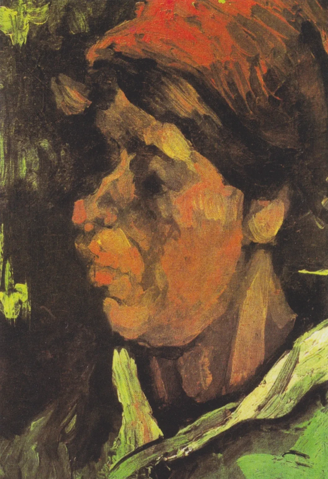 Tête de paysanne hollandaise, Vincent van Gogh
