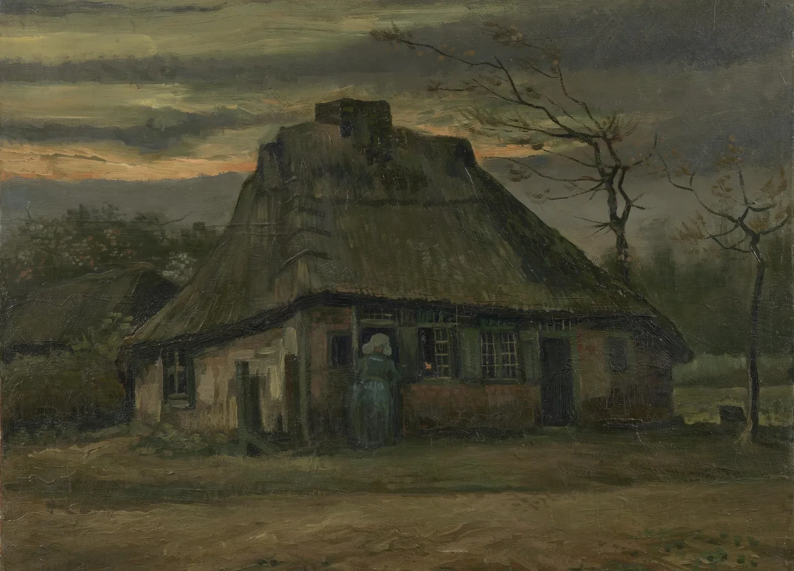 The Cottage, Vincent van Gogh